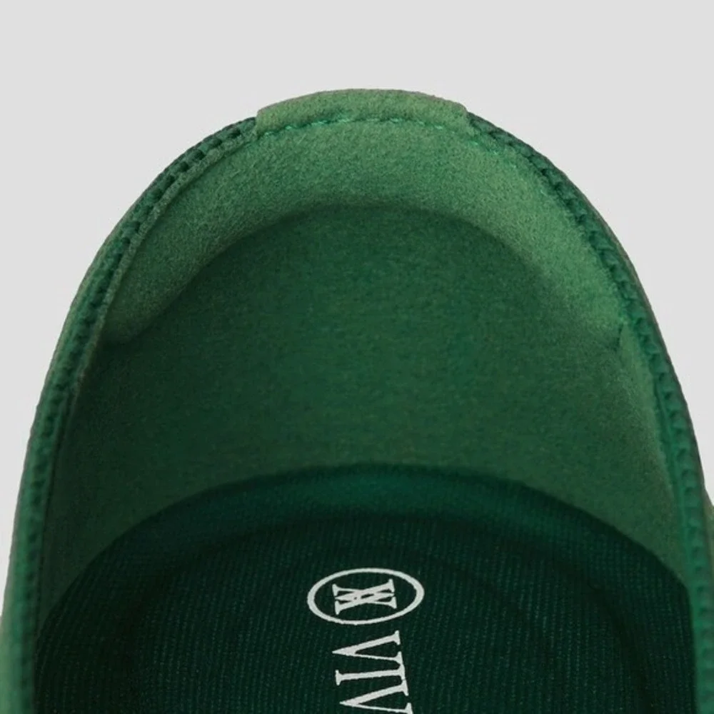VIVAIA Margot 2.0 Forest Green Knit Ballet Flats EU/38.5 US/7.5